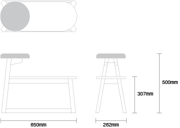 SANGO Stoolサイズ